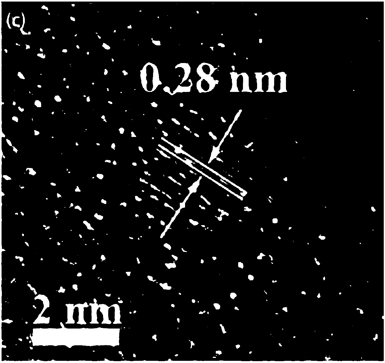 Method of ultrasonic combining microwave for preparing graphene quantum dots