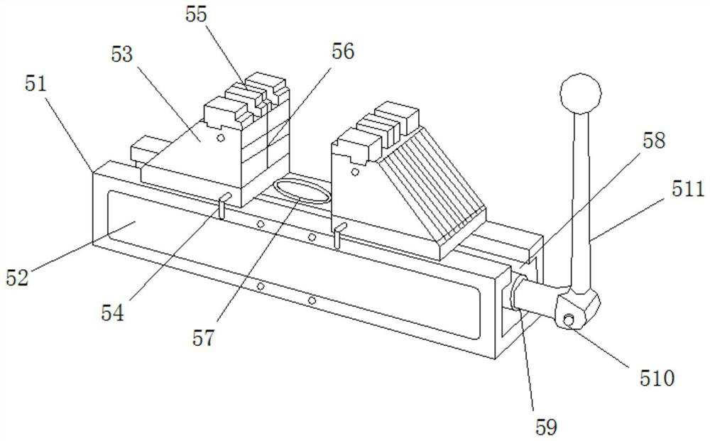 Spraying device for numerical control machine tool machining