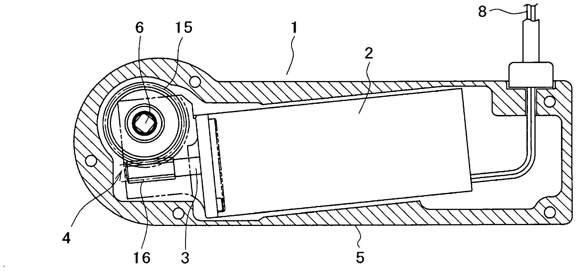 Manual power generation device for driving actuator, and actuator drive device