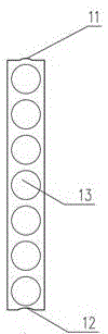 A prefabricated reinforced concrete slab tire form and its construction method