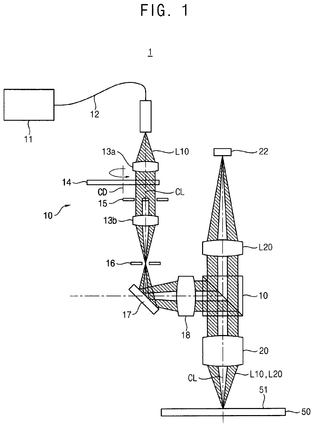 Lighting device and inspection apparatus having the same