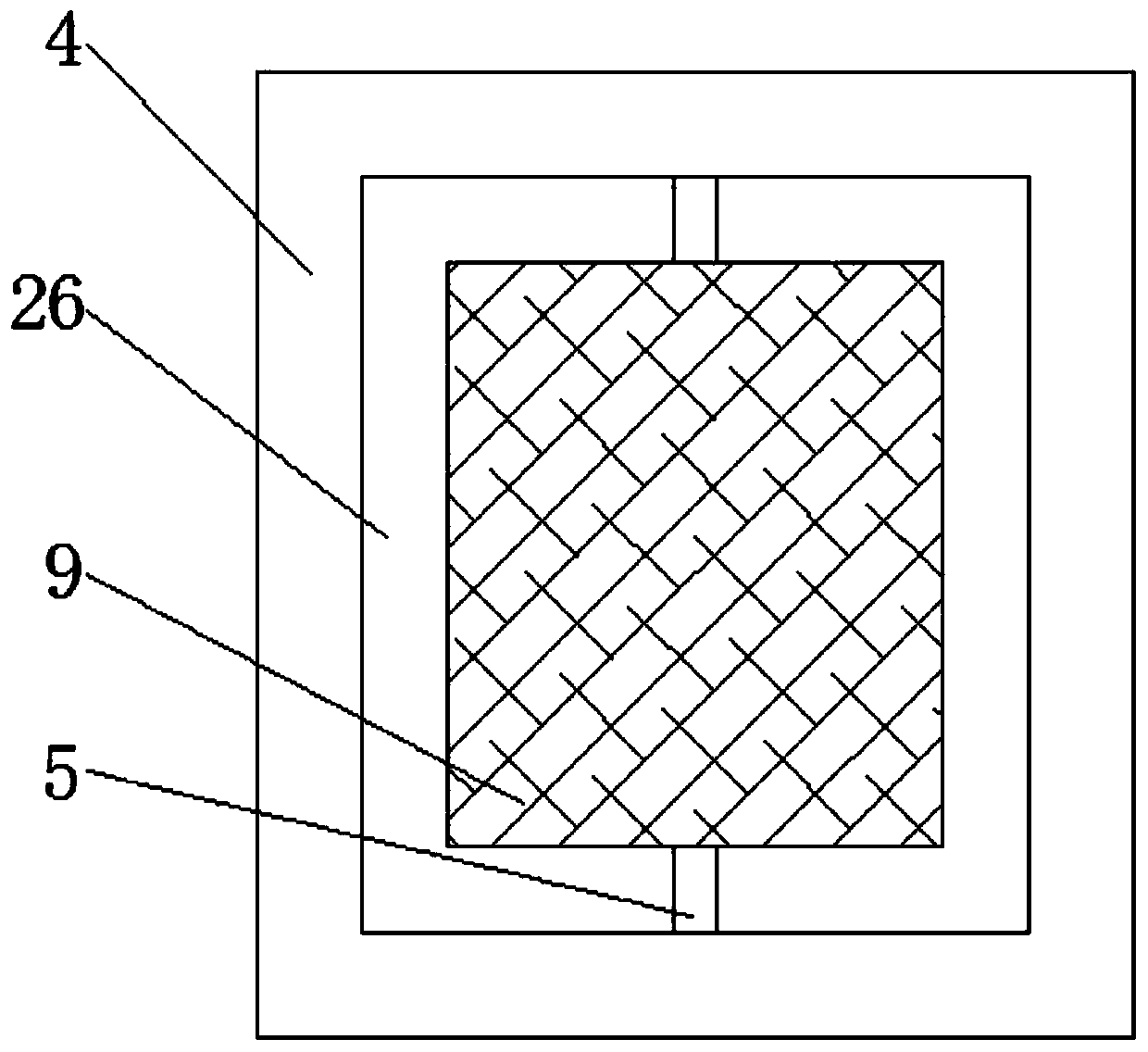 A drying oven for the production of electronic products