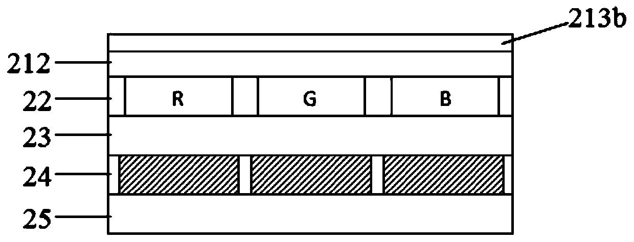 Double-sided display device and preparation method thereof
