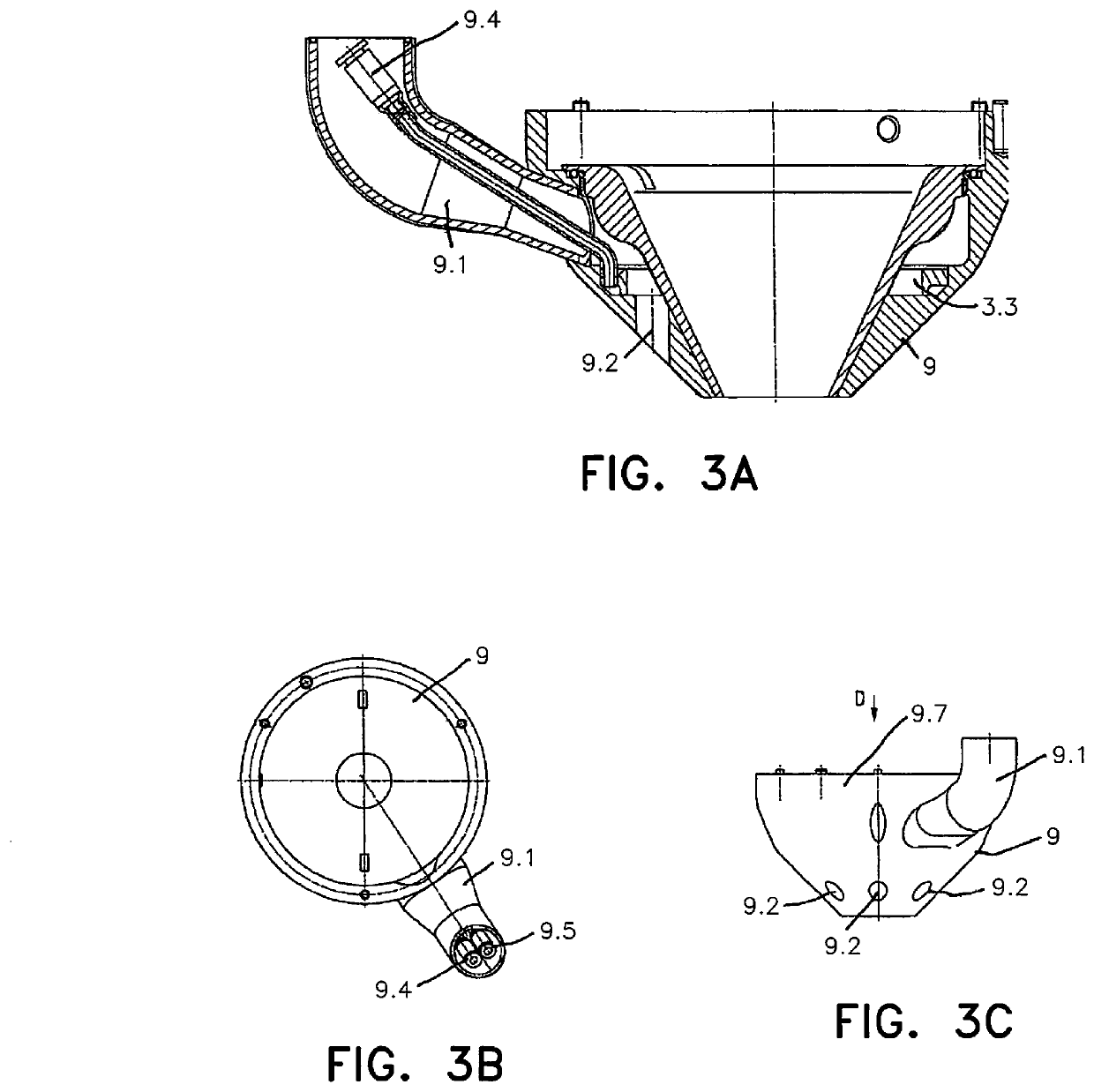 Laser processing head for laser-wire build-up welding