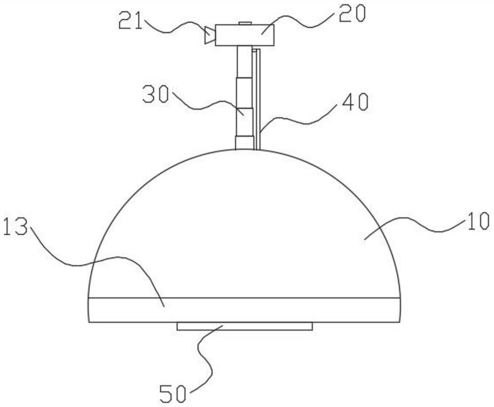 Household air purification fire-fighting robot