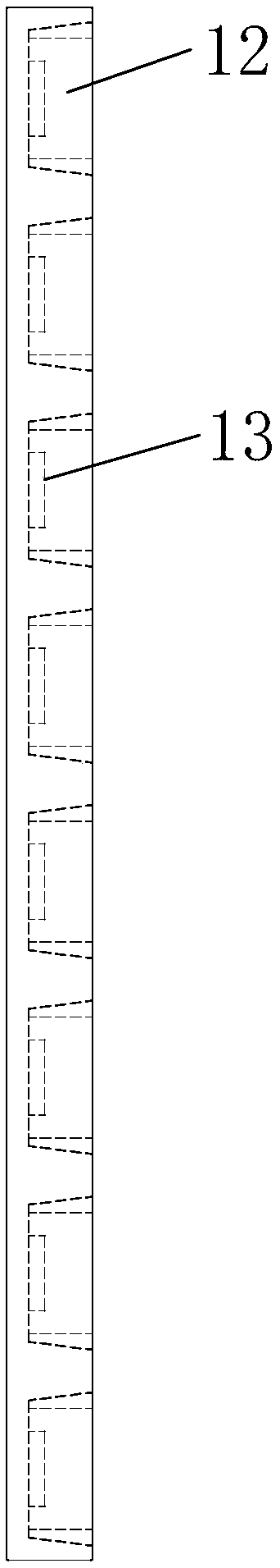 A multi-stage prefabricated track plate