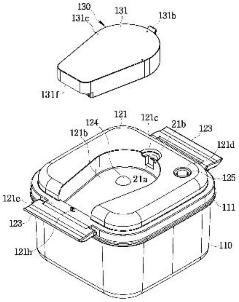 Automatic vacuum container capable of minimizing false starts