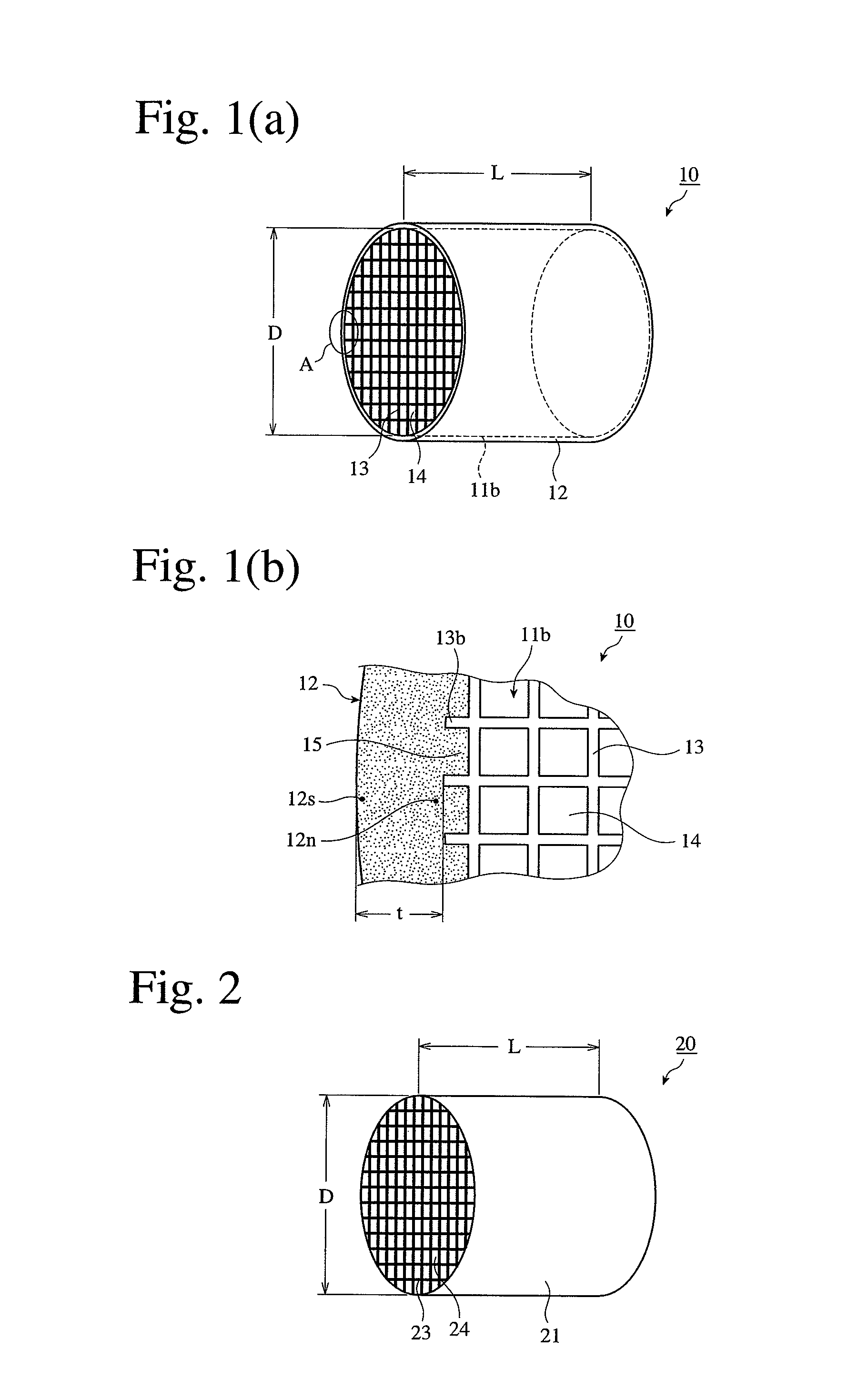 Ceramic honeycomb structure and its production method