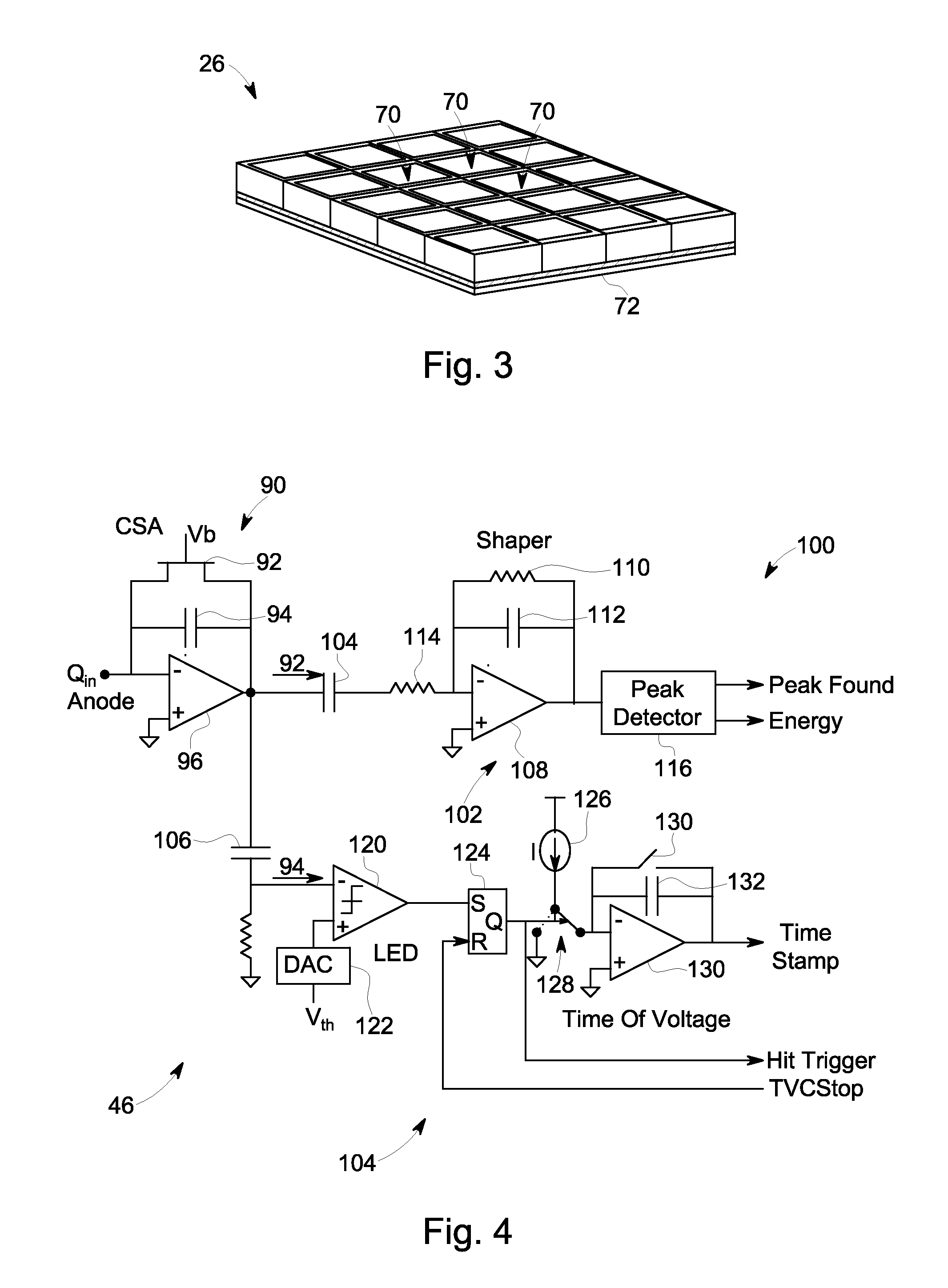 Systems and methods for generating control signals in radiation detector systems