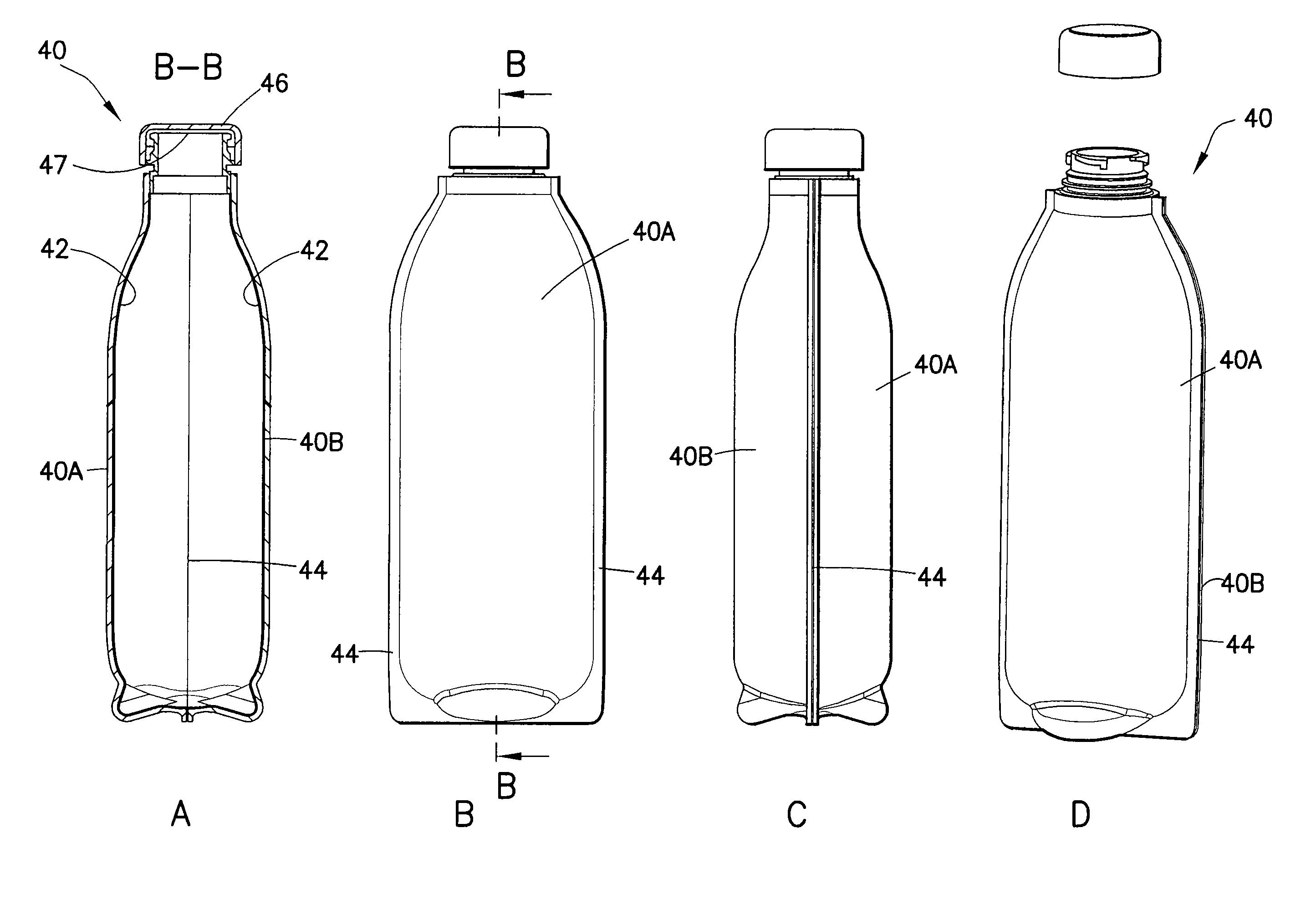 Environmentally friendly liquid container and method of manufacture