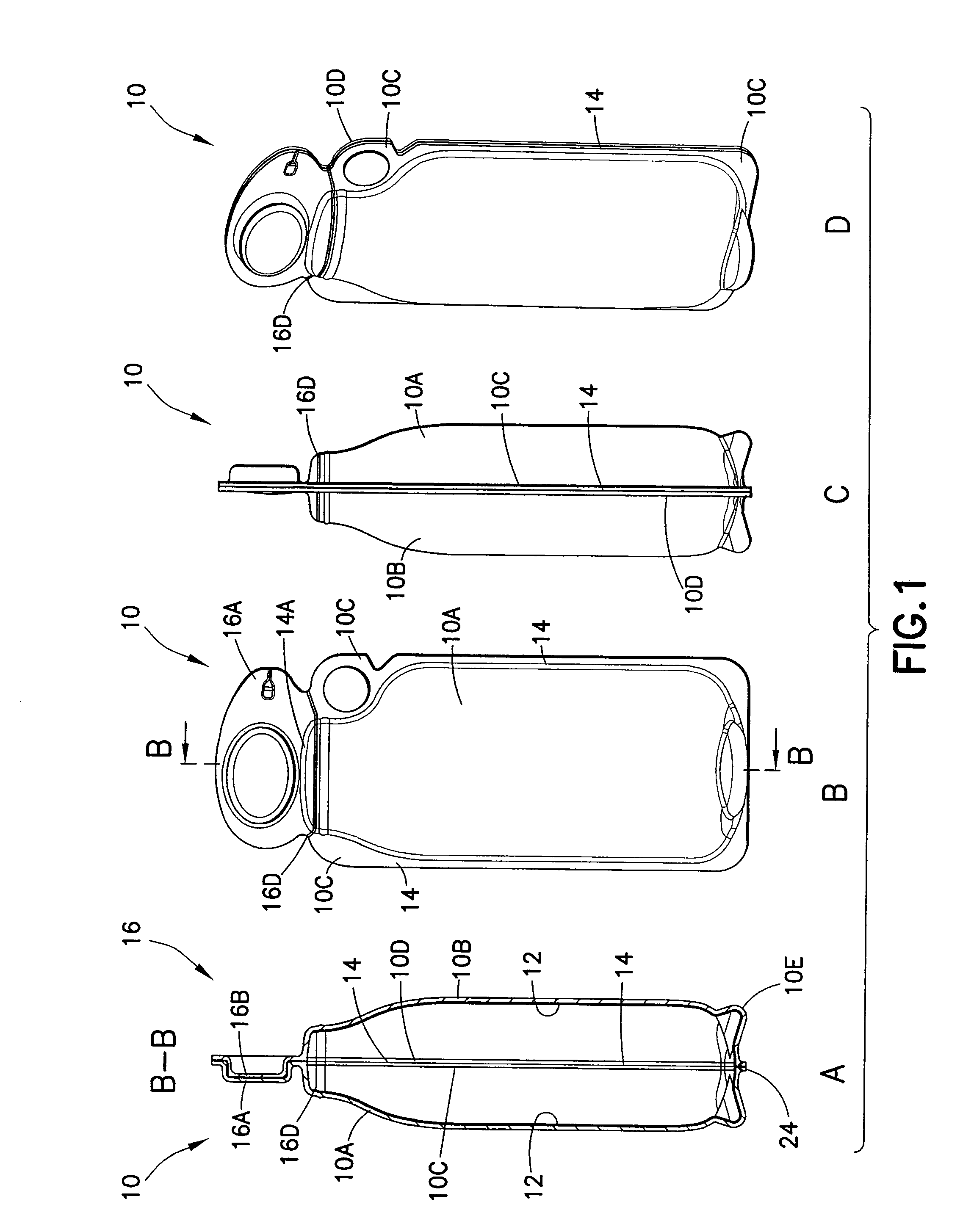 Environmentally friendly liquid container and method of manufacture