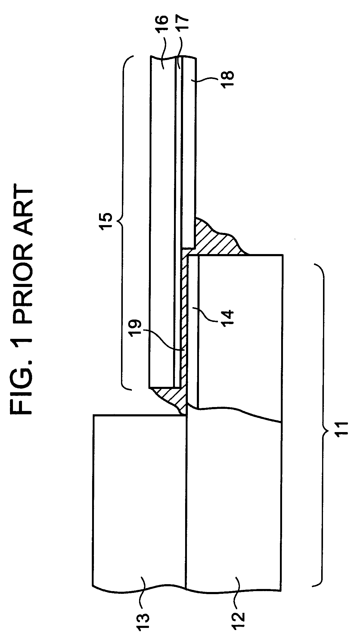 Flat display panel and connection structure