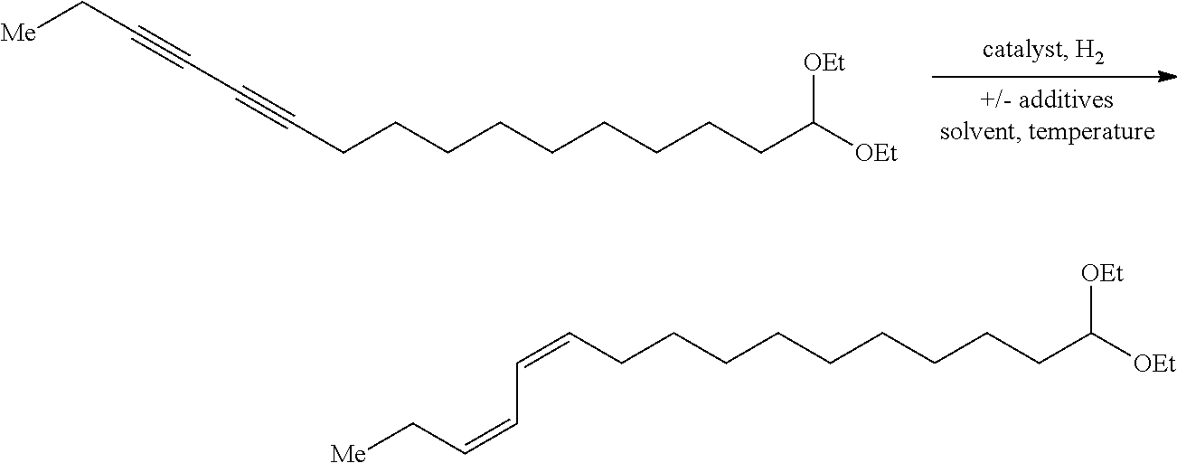 Method of preparing Z-alkene-containing insect pheromones