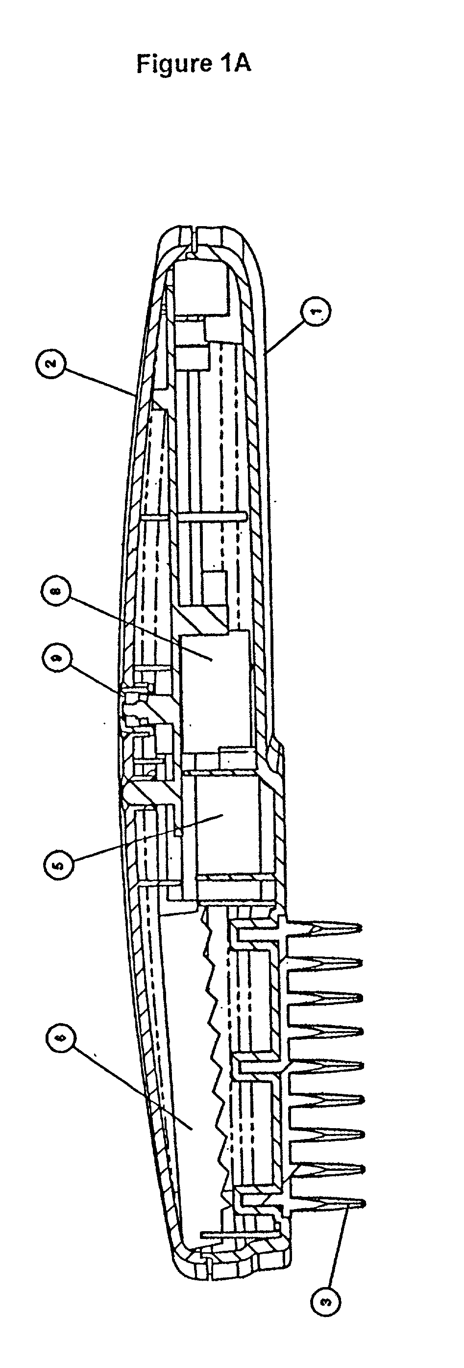 Apparatus and method for stimulating hair growth