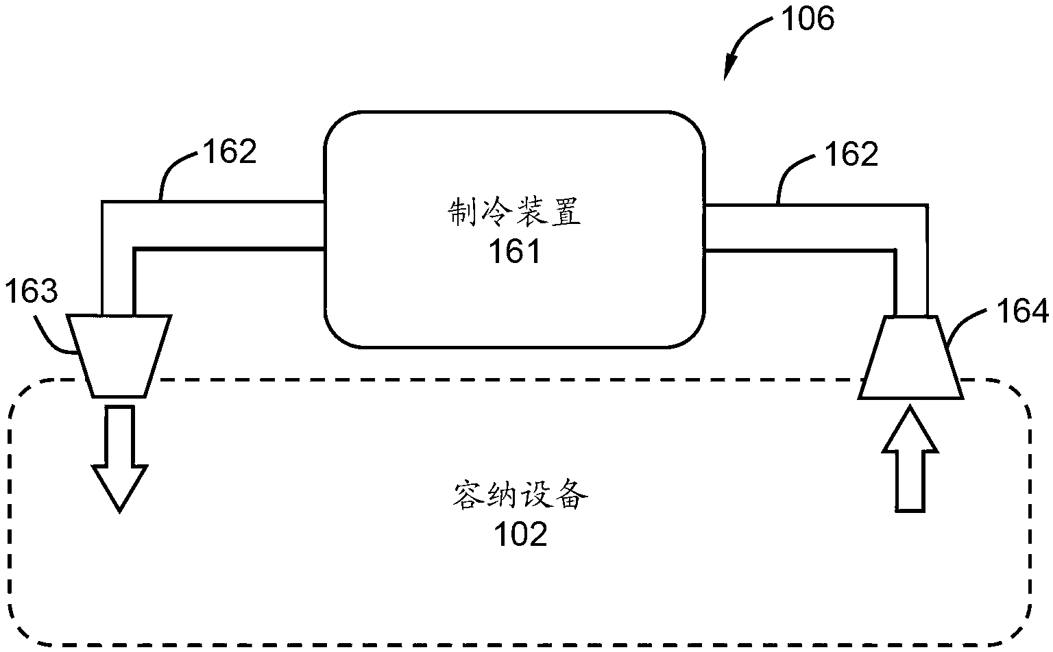 Storage and display terminal for product