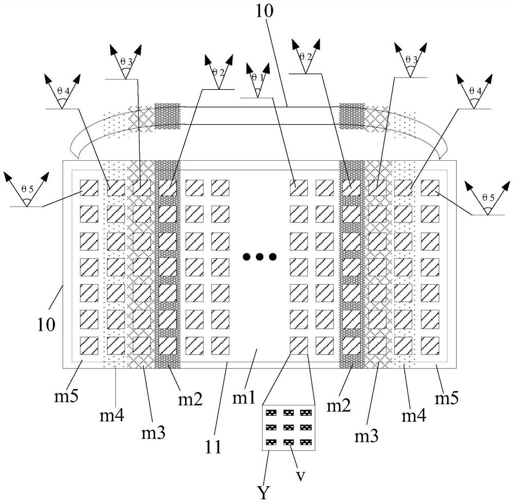 A curved display device