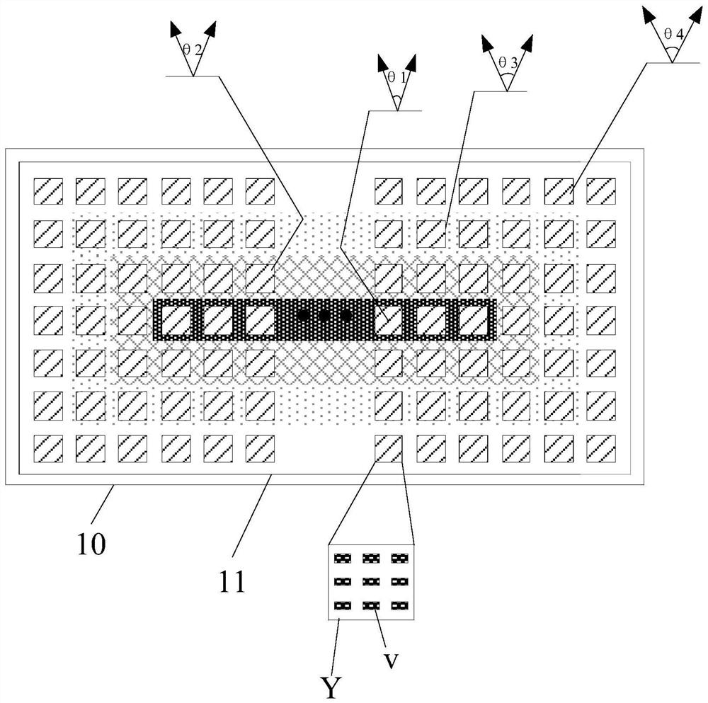 A curved display device