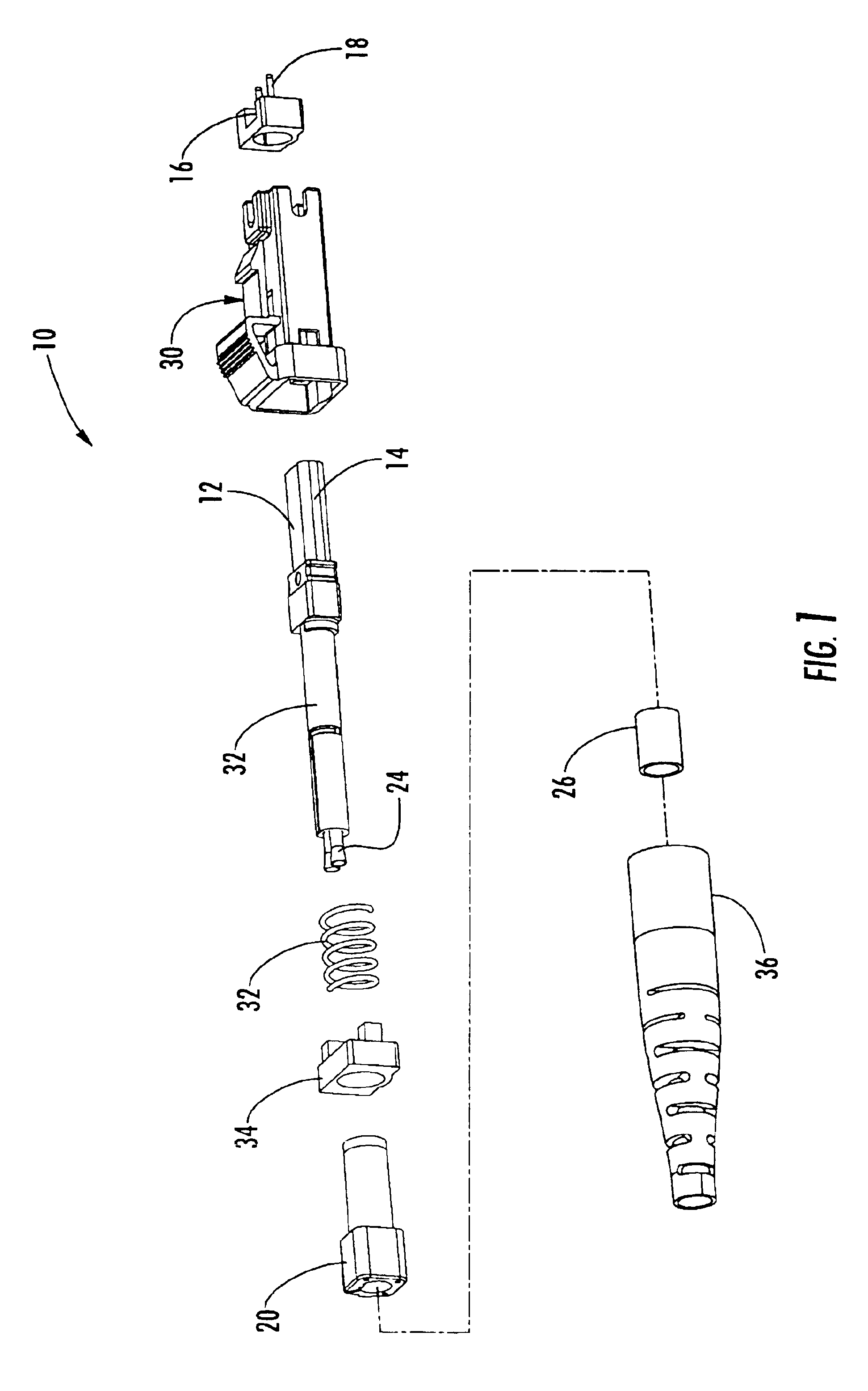 Multifiber connector, installation tool and associated methods of validating optical fiber continuity