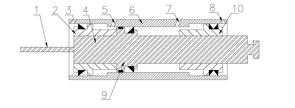 Gear cylinder and pneumatic gear actuator