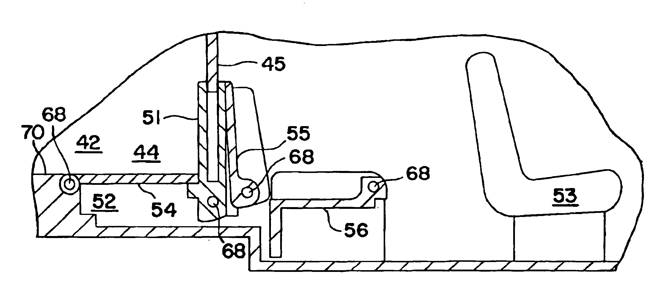 Vehicle with extendable cargo and/or passenger area