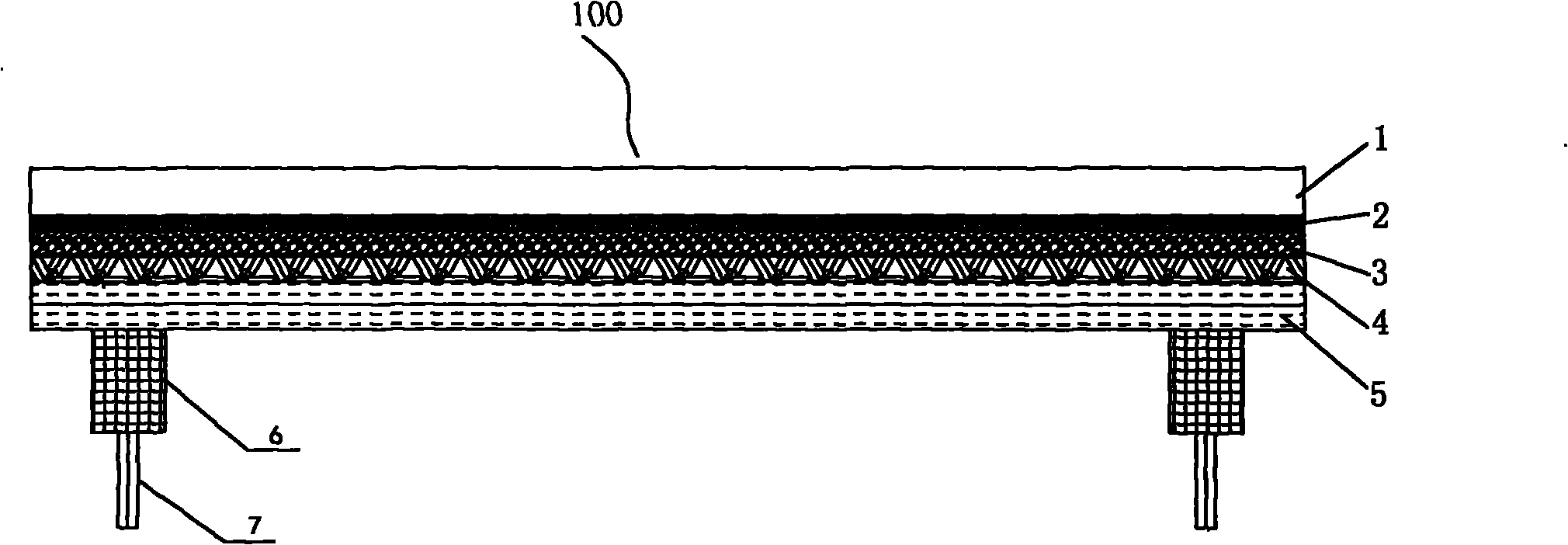 One-dimensional light-condensing drawing-formed groove-type parabolic mirror and manufacturing method thereof