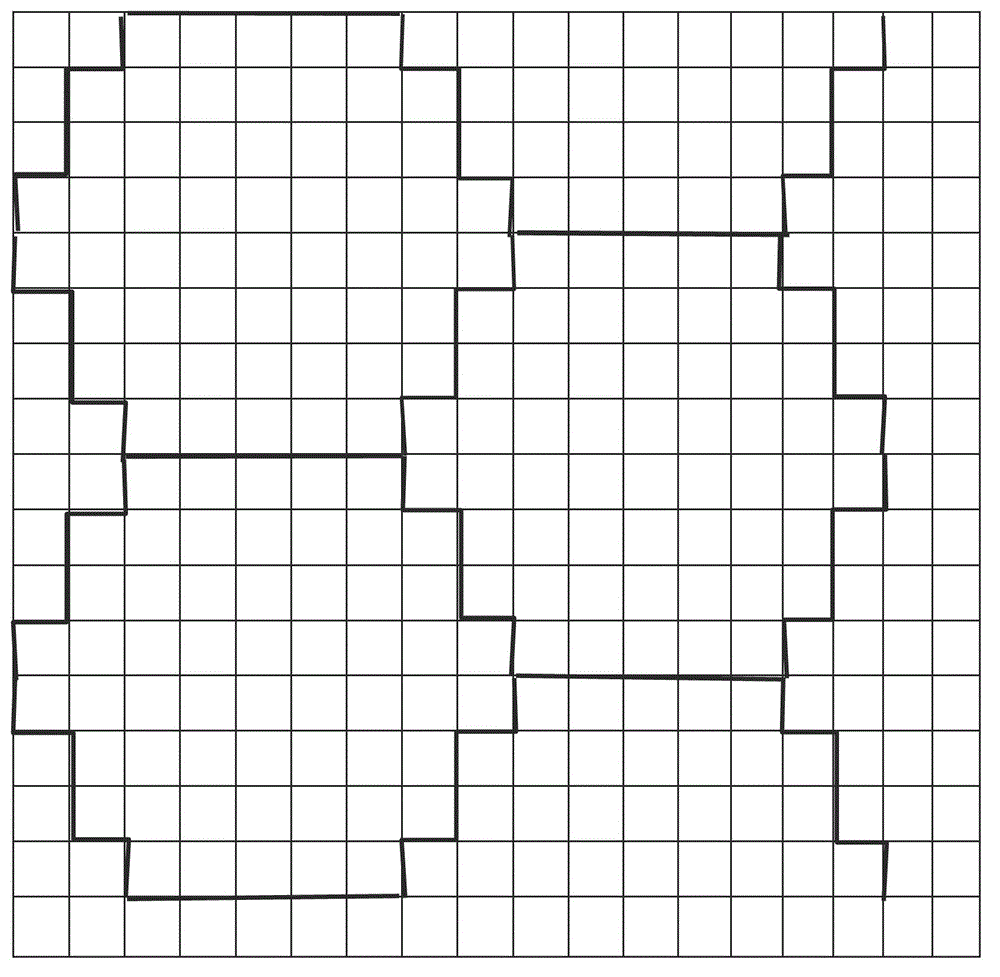 Hexagon image reconstruction method based on compressed sensing