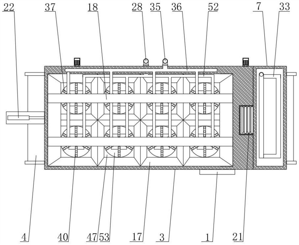 Novel energy-saving efficient vanadium-nitrogen alloy production equipment