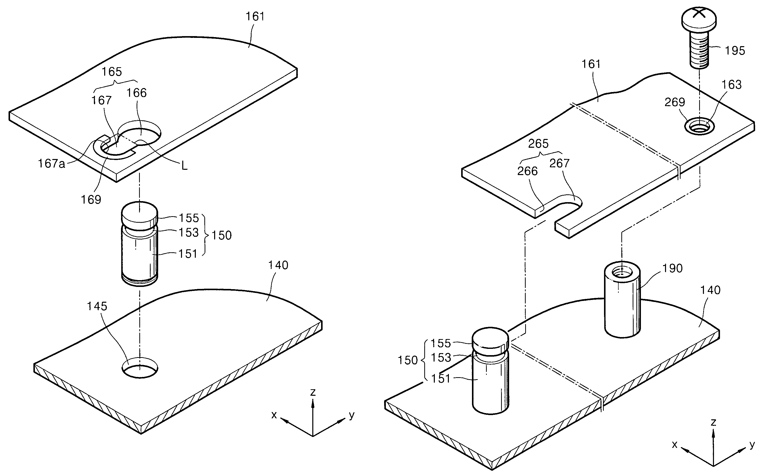 Fixing structure of circuit board and display module comprising the same