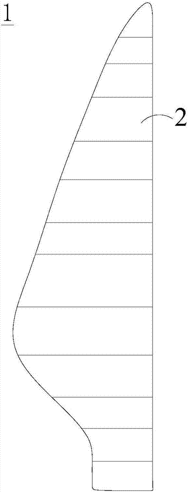 Construction method of protective layer on surface of wind turbine blade mold