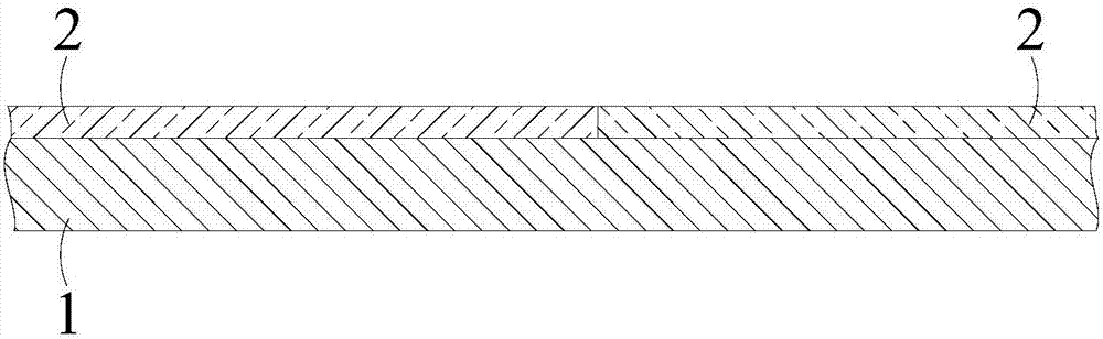 Construction method of protective layer on surface of wind turbine blade mold