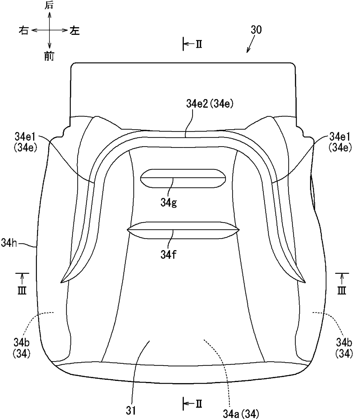 Vehicle seat component and method of manufacturing the same