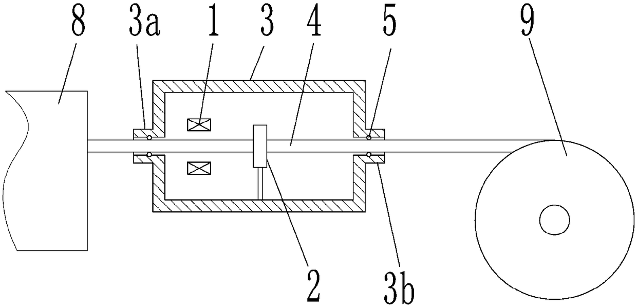 Continuous nondestructive testing device for cable-in-conduit conductor local defects
