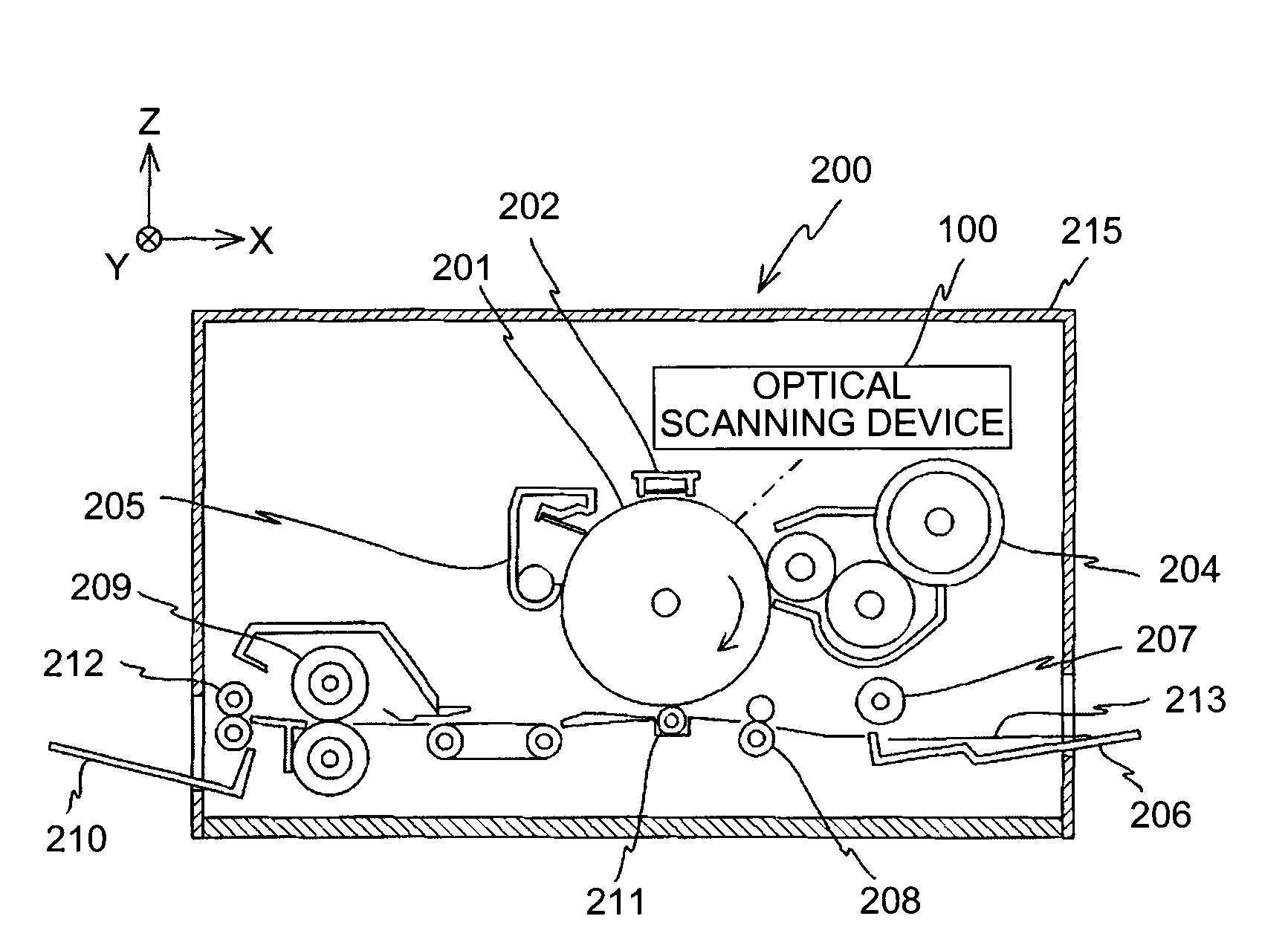 Optical scanning device and image forming apparatus