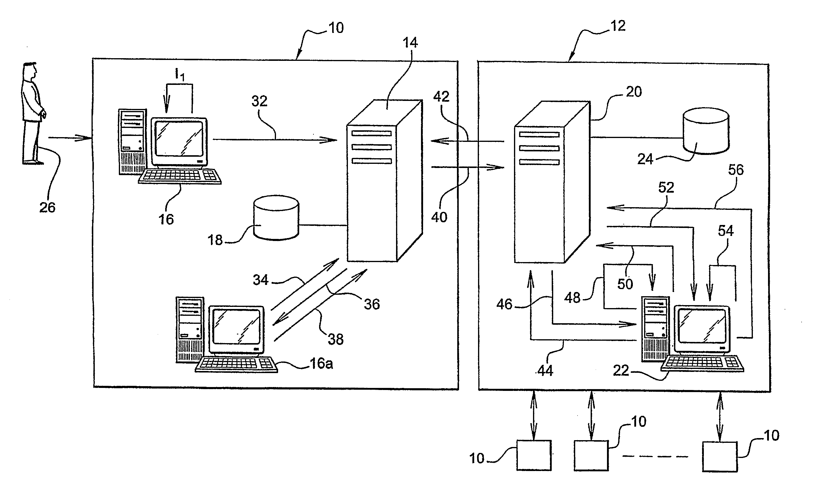 Method of identifying data relating to individuals in order to chain said data