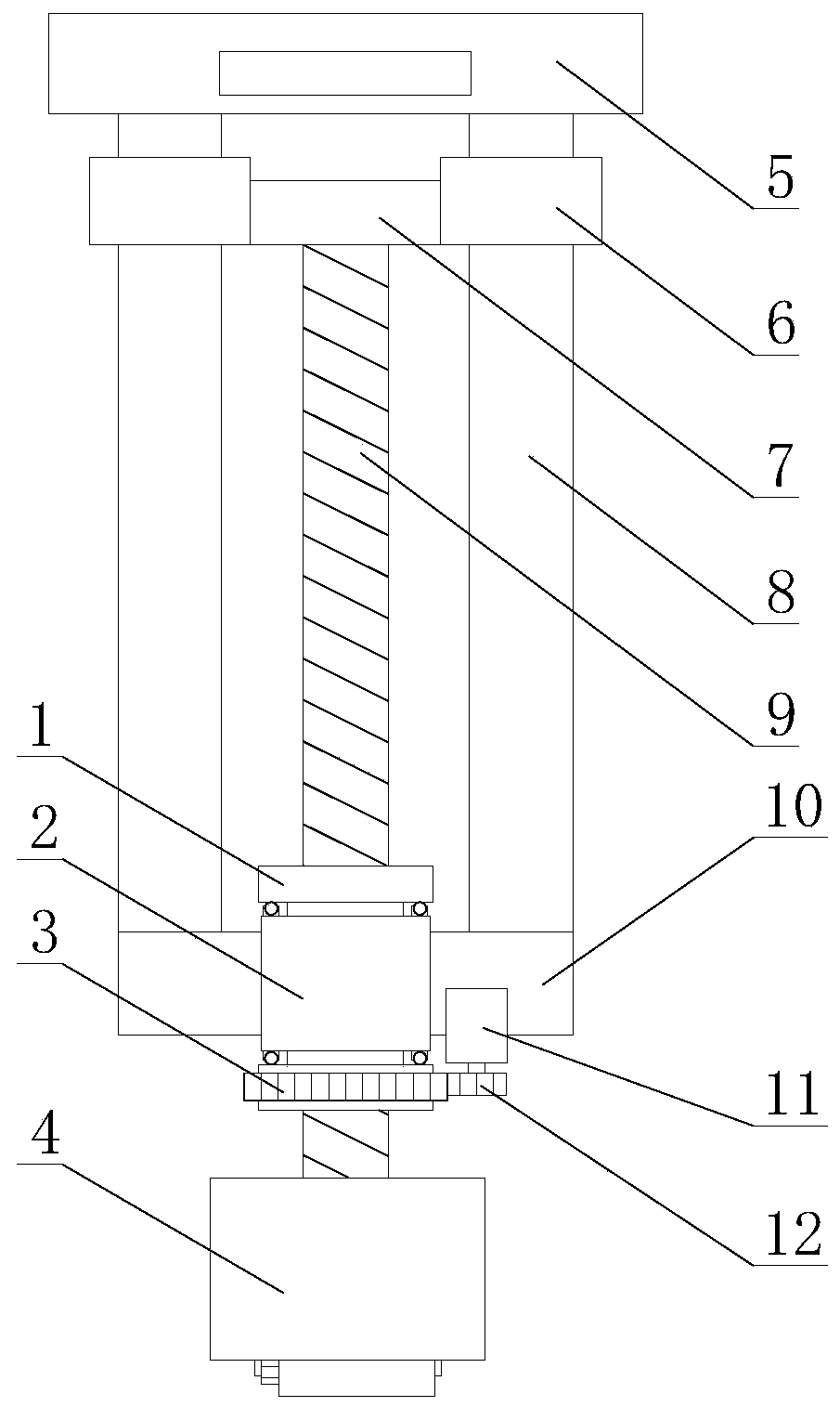 Clean auxiliary walking device with adjusting function