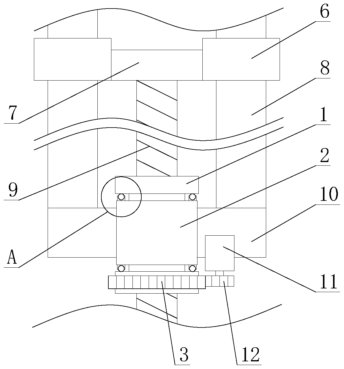 Clean auxiliary walking device with adjusting function