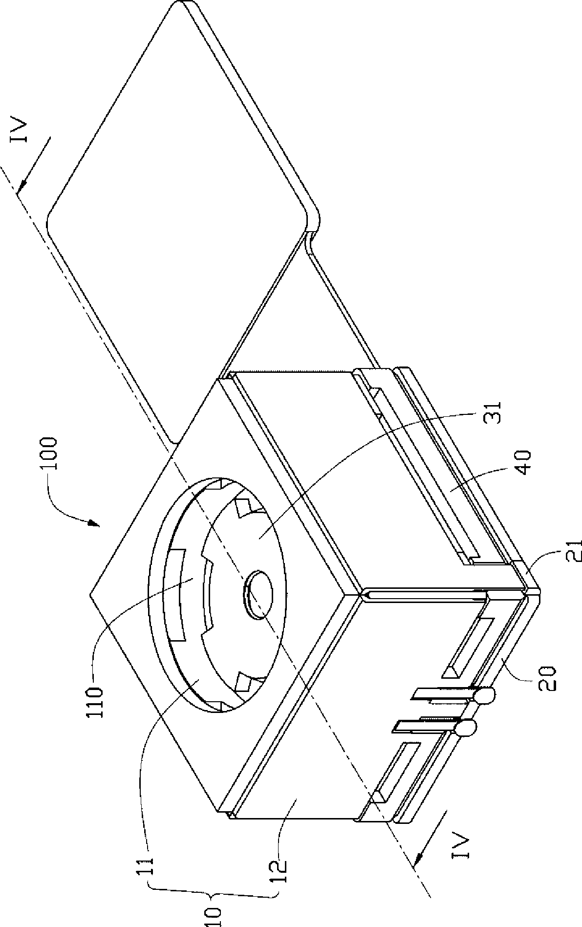 Voice coil motor and imaging device with same