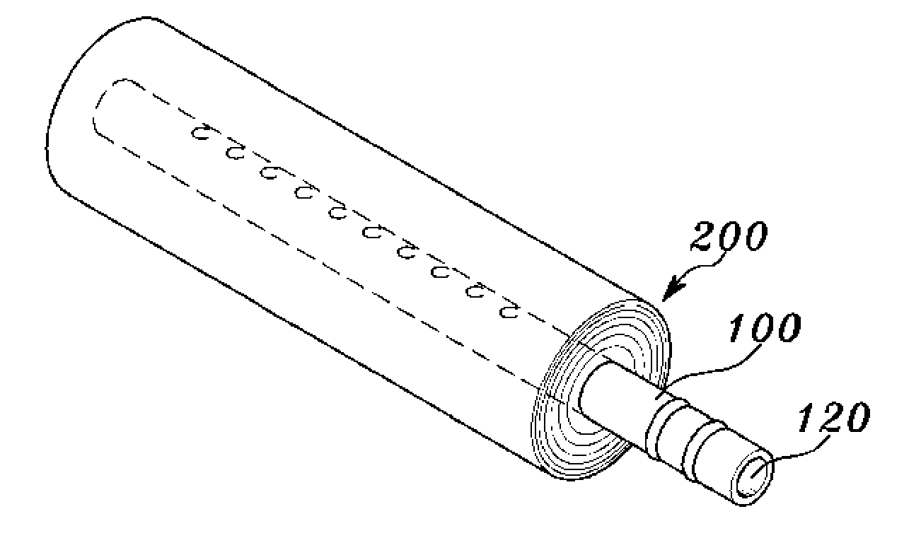 Spiral wound type filter cartridge