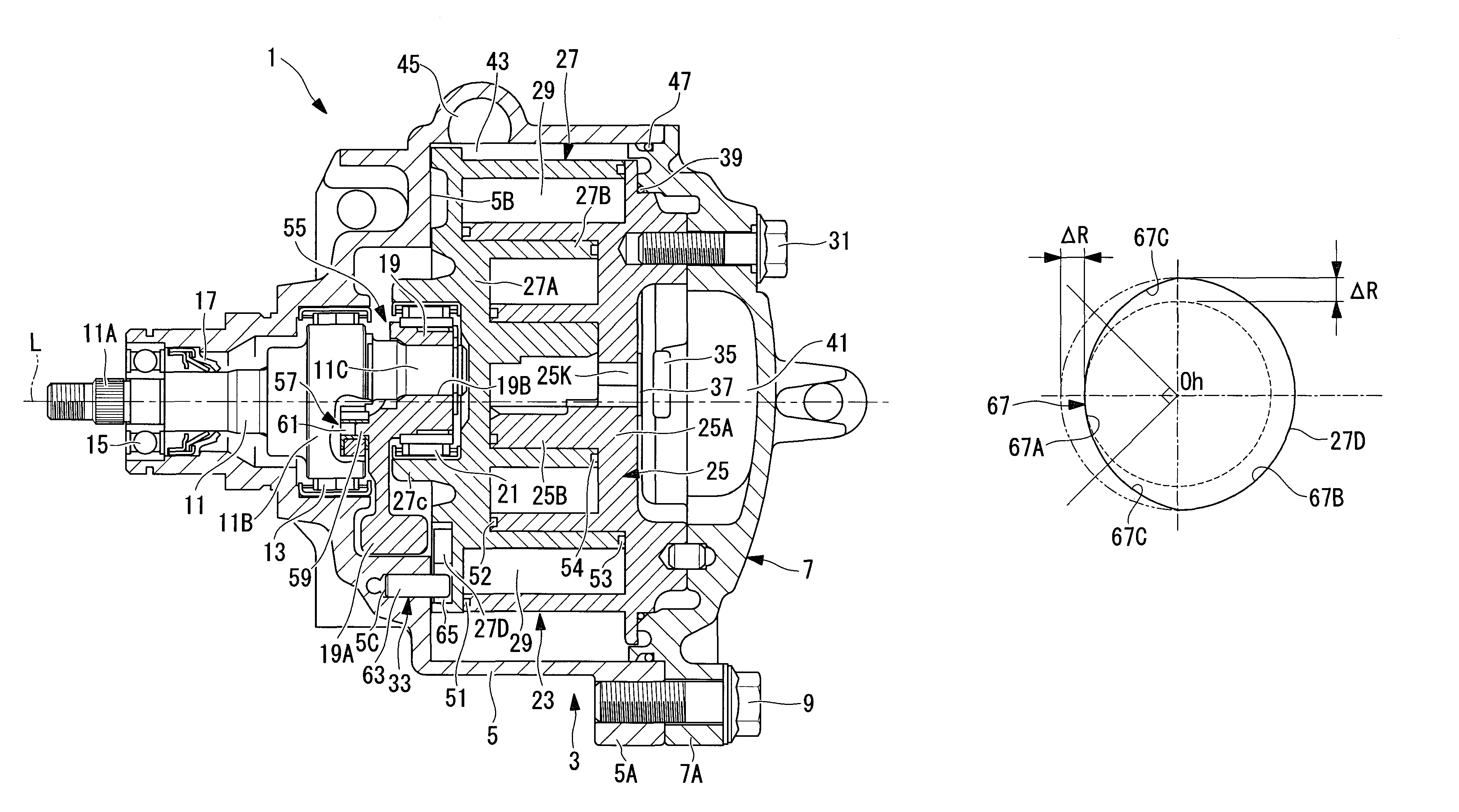 Scroll compressor with improved rotation prevention mechanism