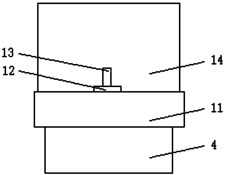 Auxiliary fixing device of safe and quick food detector and use method of auxiliary fixing device