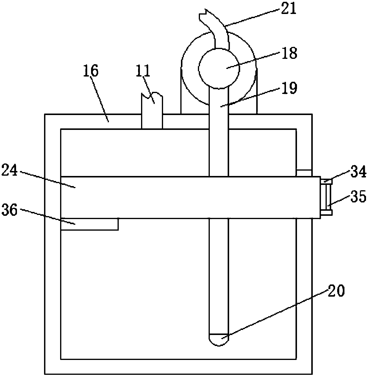 Stone cutting method with cooling water capable of being recycled