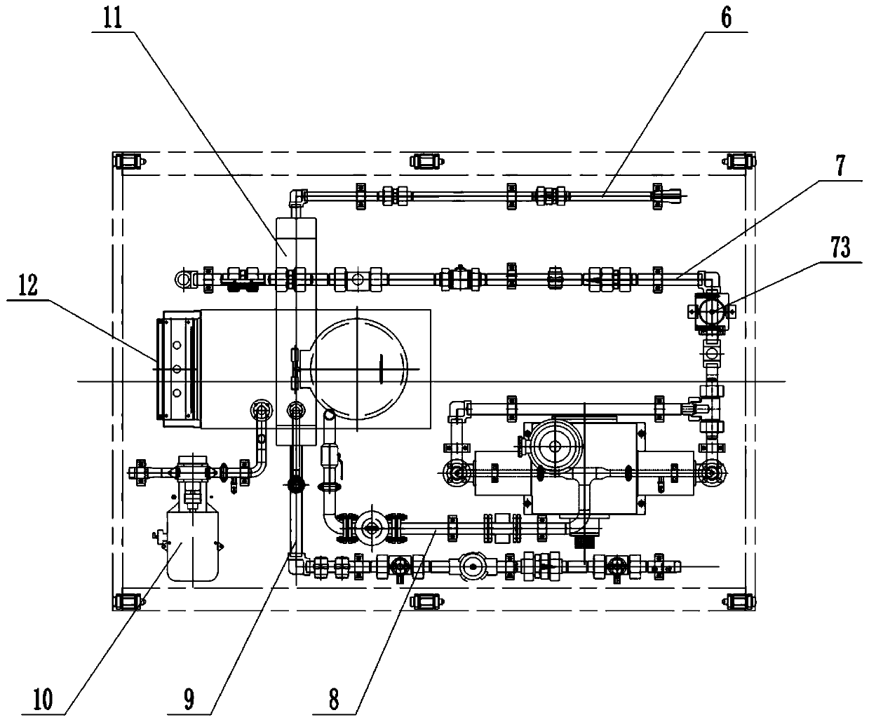 Atomizing generator and special high-pressure atomizing generating device used for oil-gas field production increase