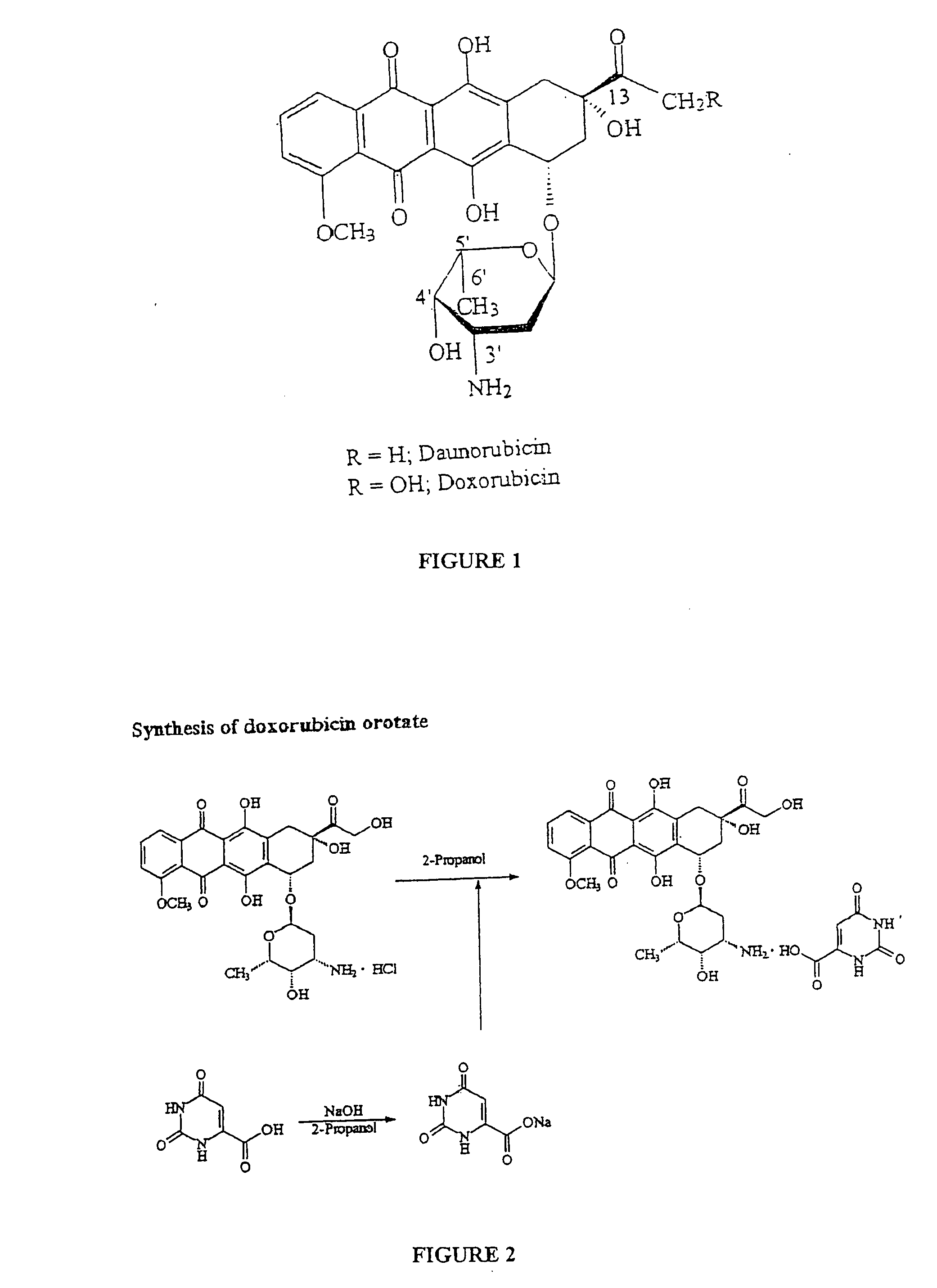 Compositions and methods of reducing tissue levels of drugs when given as orotate derivatives