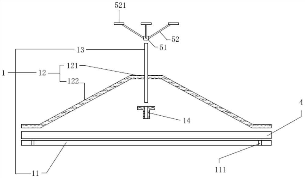 Multi-positioning adjustable hanging bracket mounting structure