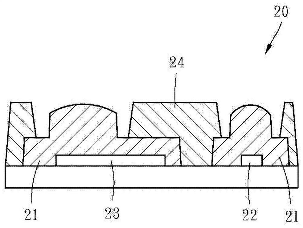 Light sensing module packaging structure