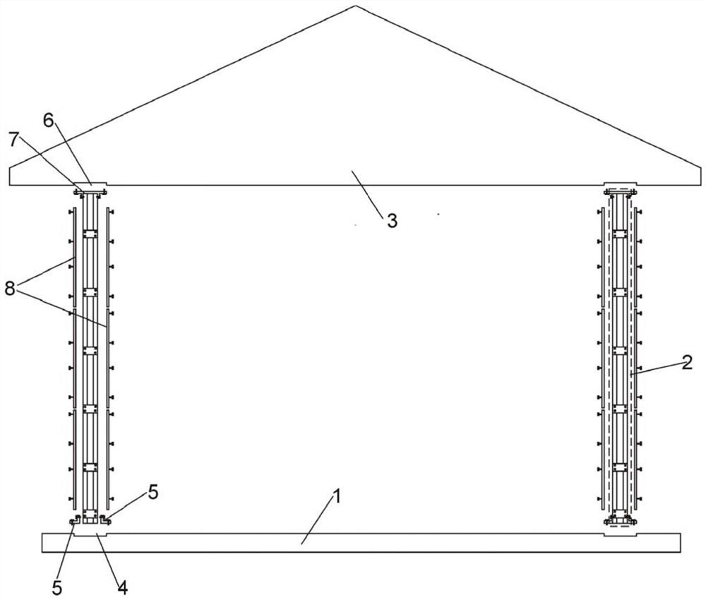 Design and construction method of fabricated house building