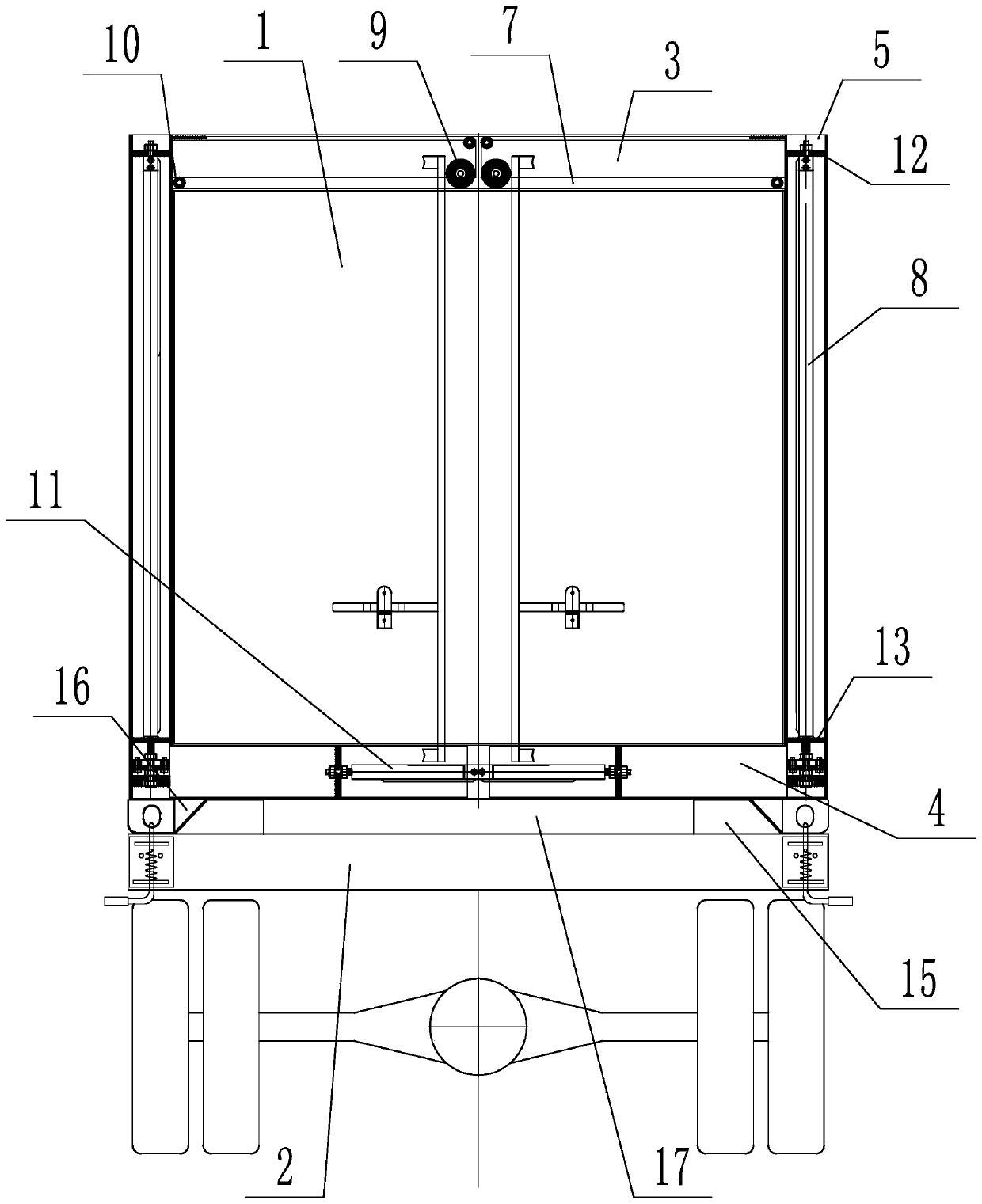 Self-loading and unloading turnover box