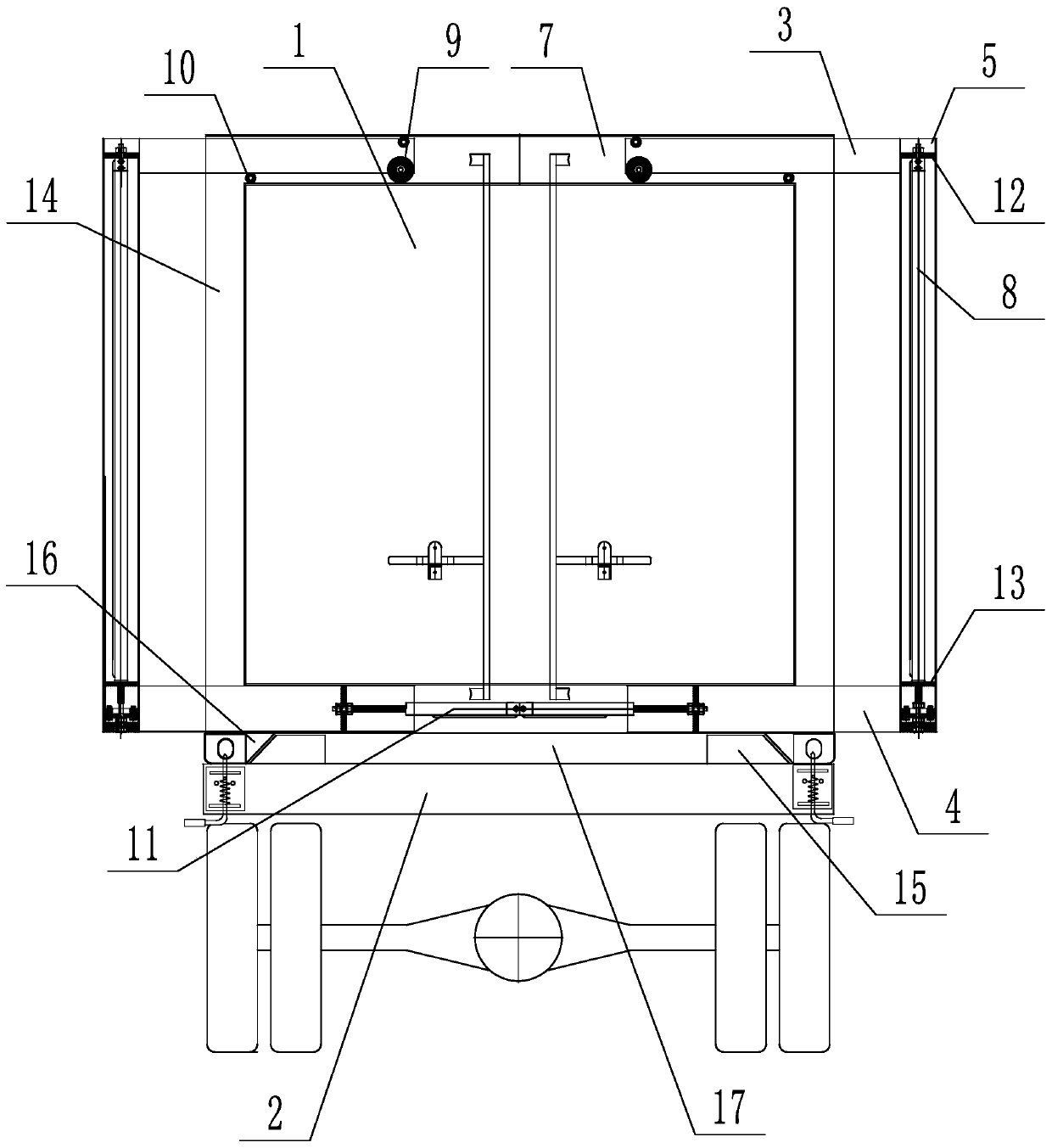 Self-loading and unloading turnover box