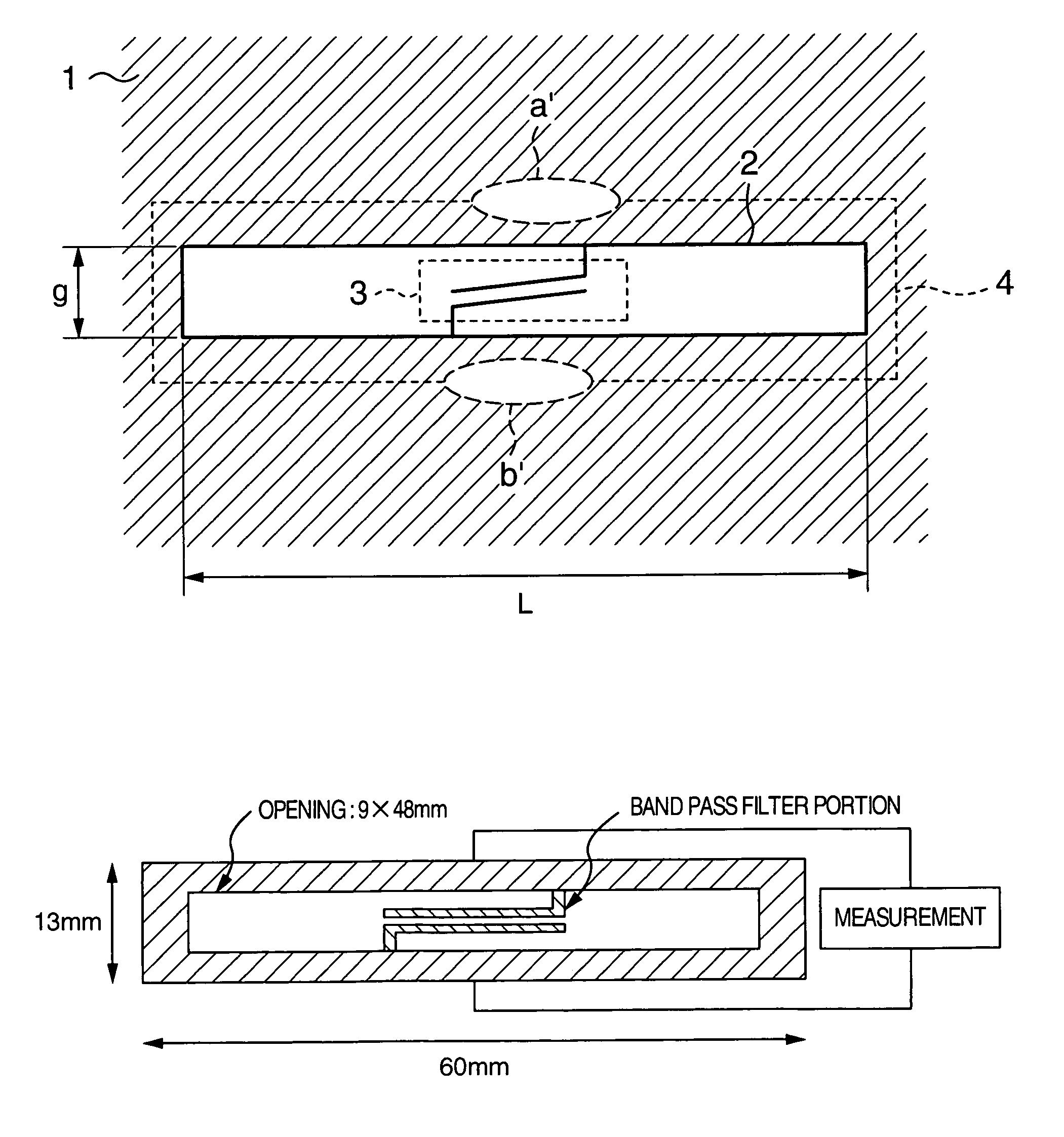 Frequency-selective shield structure and electric device having the structure