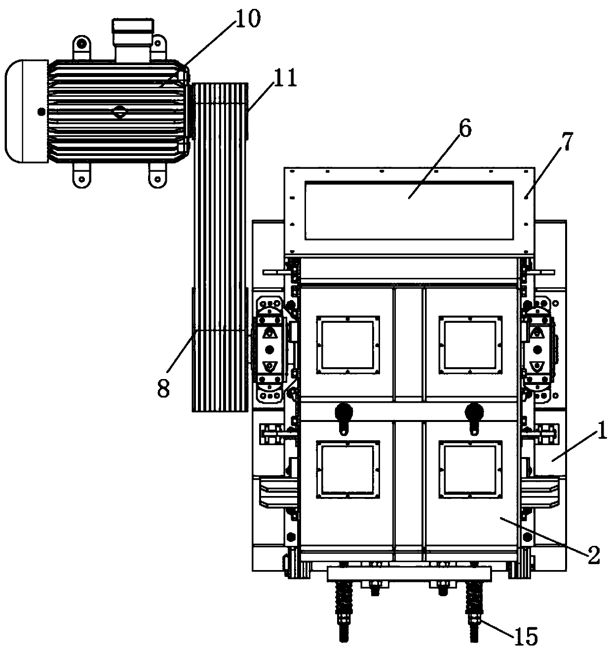 Multi-dimensional crushing device for solid wastes